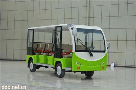  夏季全玻璃带空调电瓶观光车14座电动观光车